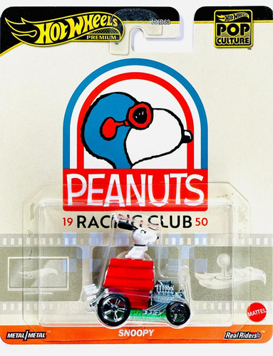 Hot Wheels Premium Peanuts Racing Club 1950 Snoopy