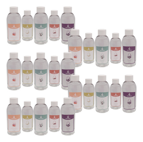 Pack X 25 Esencias Al Agua 125ml Humidificador Ultrasónico