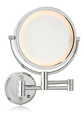 Jerdon Hl75c Espejo De Maquillaje De Pared Iluminado De 85 P