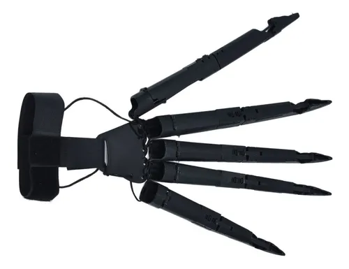 Generisch Extensiones de dedos articuladas | Garras esqueléticas espeluznantes manos dedos flexibles, accesorios de disfraz para mujer y hombre, de Halloween, juego de rol, a, Schwarz Generisch Extensiones de dedos articuladas | Garras esqueléticas espeluznantes manos dedos flexibles, accesorios de disfraz para mujer y hombre, de Halloween, juego de rol, a, Schwarz