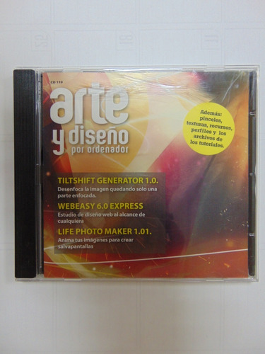 Colección De Cds Arte Y Diseño Por Ordenador