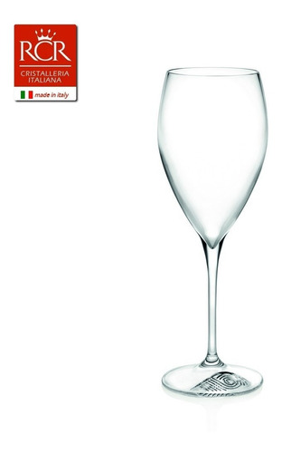 Copas De Cristal Rcr Italia Para Vino X 6 Piezas Oferta