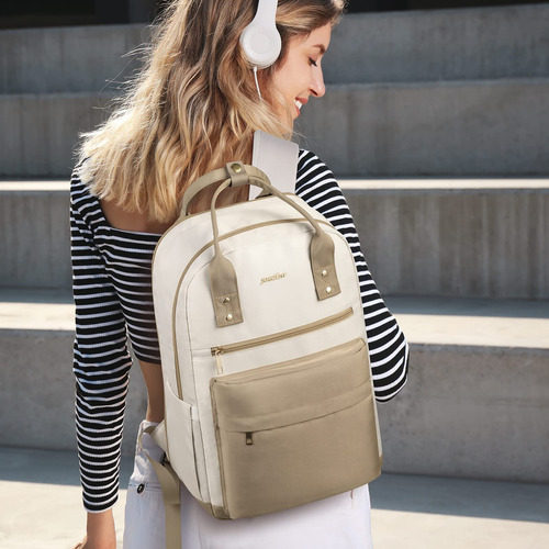 Mochila Yamtion Para Portátil Para Mujer, Mochila Escolar, B