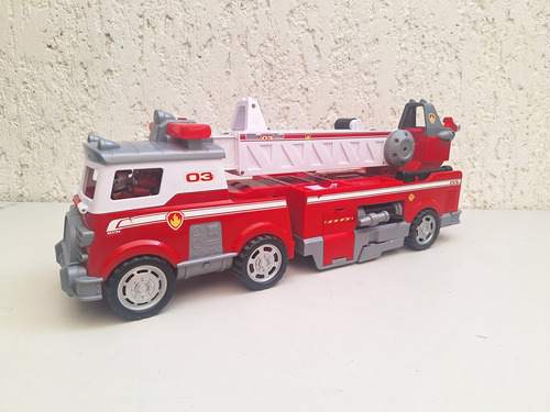Camión De Bomberos Paw Patrol Ultimate Fire Truck