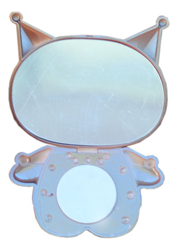 Espejito Con Forma De Kuromi, Accesorio Celular Kuromi Blanco