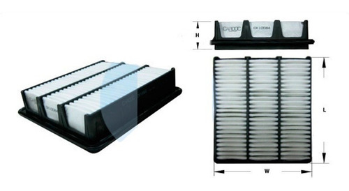 Filtro De Aire Cardoc Hyundai Azera, Sonata