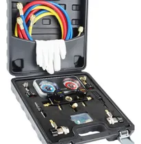 Comprar Medidores De Ca, A\u002Fc Manifold Gauge Set Para R134a R22 R12 R