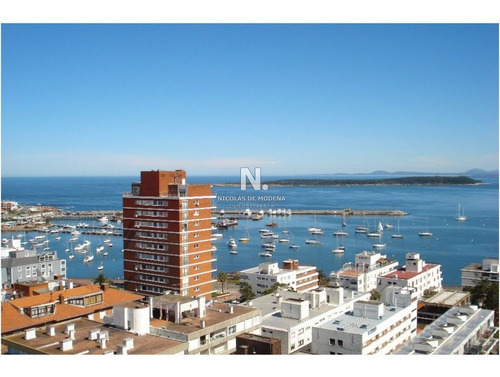 Apartamento En Peninsula Vista Al Puerto, 3 Dormitorios, Venta Y Alquiler , Punta Del Este, Peninsula-ref:608