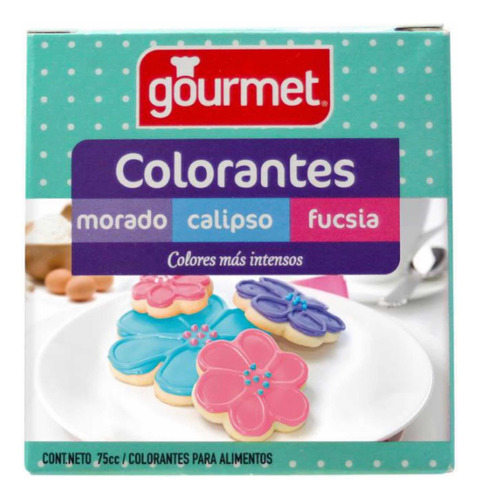 Colorante Líquido Gourmet I Rosado Calipso Fucsia 25cc C/u