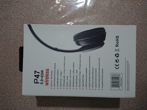 Imagen 4 de 9 de Audífonos P47 Bluetooth,micro Sd, Radio Fm