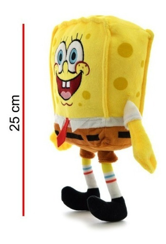 Imagen 3 de 4 de Peluche Bob Esponja 25 Cm - Bob Esponja