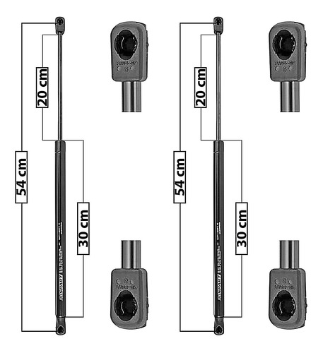 Set Amortiguadores 5a Puerta Spart Mini Cooper 2015 - 2021