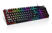Comprar Kit De Teclado Con Mouse Gamer Con Rgb T-wofl . Tf200 Color del mouse Negro Color del teclado Negro