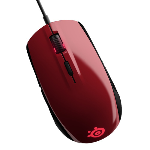 Mouse Gamer Steelseries Rival 100 Prism Rgb Forged Red