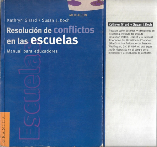 Resolución De Conflictos En Las Escuelas - Granica