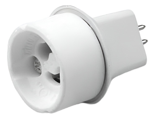 Adaptador De Foco Base M16 A Base Gu10 Cerámico (10 Pack) Color Blanco