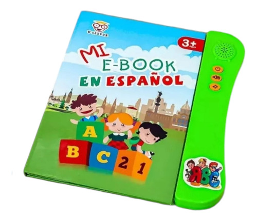 Libro Interactivo Mi E-book En Español Para Aprender A Leer