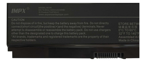 Bateria Toshiba A665-s6081 A665-s6086 A665-s6094 L738 L740