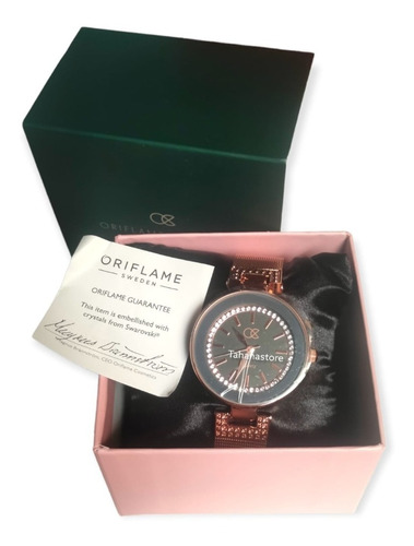 Reloj Suizo Oriflame Lyx Swarovski