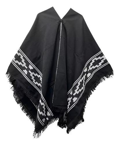 Poncho Gaucho Tradicional Incaico Adulto Guarda Pampa Unisex