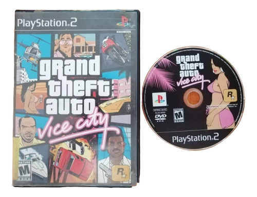 Grand Theft Auto Vice City Ps2 (Reacondicionado)