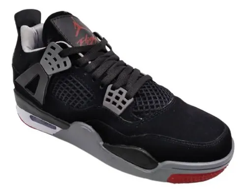 Jordan 4 Negras Rojo | MercadoLibre