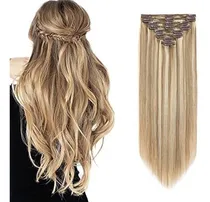 Comprar Doble Weft 100% Remy Humana Cabello Extensiones Clip W7wfz