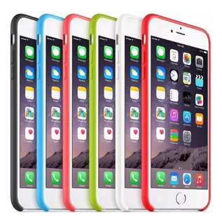 Funda Silicone Case Para iPhone 6 6s 7 8 X Plus!