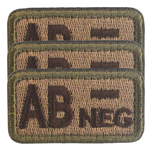 Insignias Bordadas De Moral, Mxiyb-003, 3parches, Militar Ab Diseño De La Tela Bordada