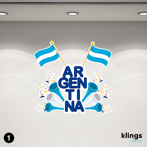 Vidrieras Mundial Futbol Argentina Pasion