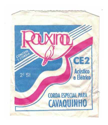 Corda Especial Avulsa B Si (2ª) Para Cavaquinho Rouxinol Ce2