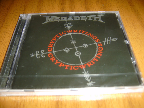 Cd Megadeth / Cryptic Writings (nuevo Y Sellado) Europeo