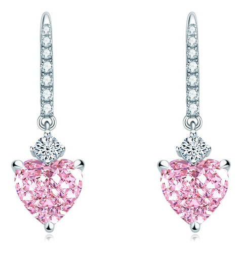 Pendientes De Aro Con Forma De Corazón Para Mujer, Pendiente