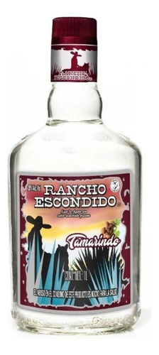 Botella Destilado De Agave Rancho Escondido Tamarindo 1l