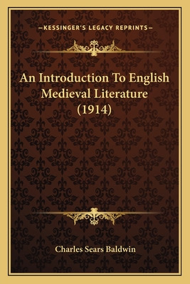 Libro An Introduction To English Medieval Literature (191...