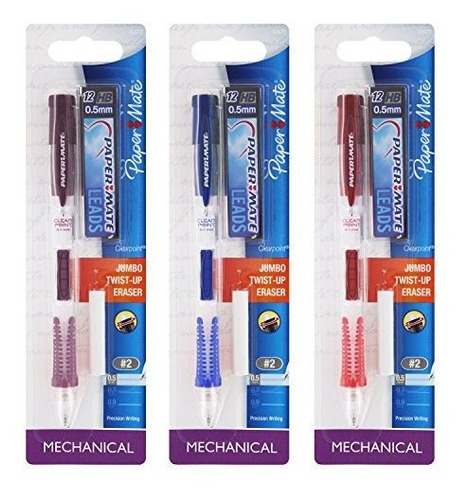 Clear Point Mechanical Pencils (3-count (0.5mm))