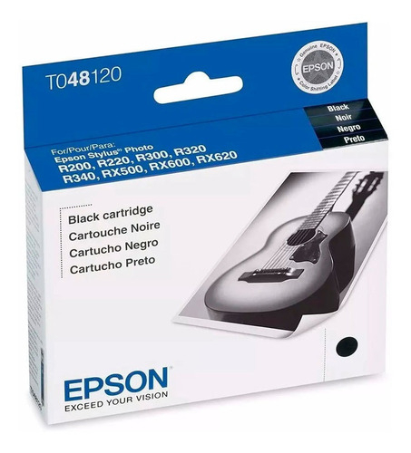 Epson Cartucho T048120-al Negro R200 R220 R300 R300m R32