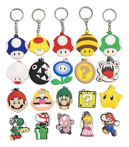 20pcs Keychains Party Favors Keychains Kids Birthday Party F