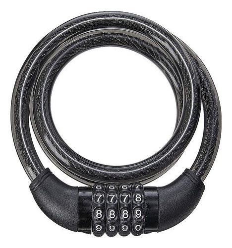 Cadeado Para Bicicleta Atrio 12x100mm Espiral Com Segredo