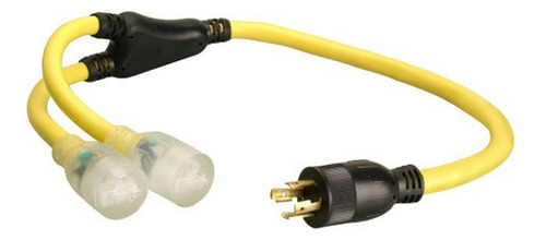 Adaptador De Cable Para Generador De 3 Pies.