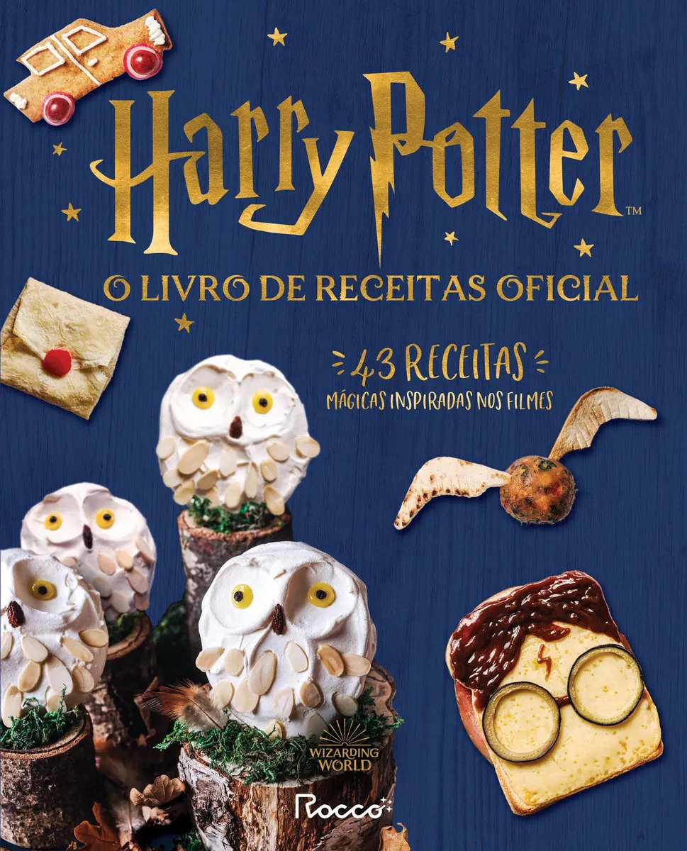 Harry potter: o livro de receitas oficial - Farrow, Joanna - Rocco - Capa Dura
