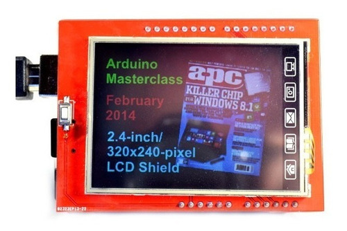 Shield Lcd 240x320 2.4  Compatible Con Arduino Uno Mega