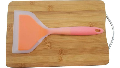 Espátula Ancha De Silicona Flexible, Pala Para Panqueques Ta