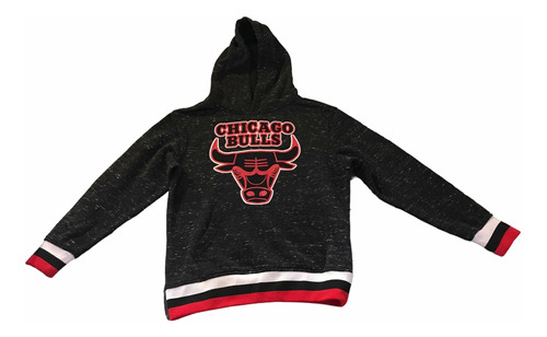 Buzo Tipo Hoodie Talle 12 Niño Chicago Bulls