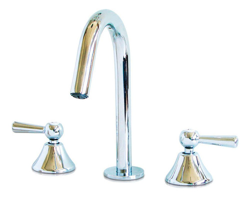 Imagen 4 de 8 de Griferia Lavatorio Bidet Ducha Aqualaf Itati Lever Ceramico