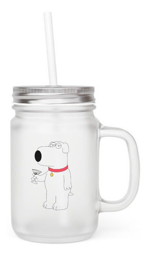 Mason Jar - Family Guy - Brian Griffin