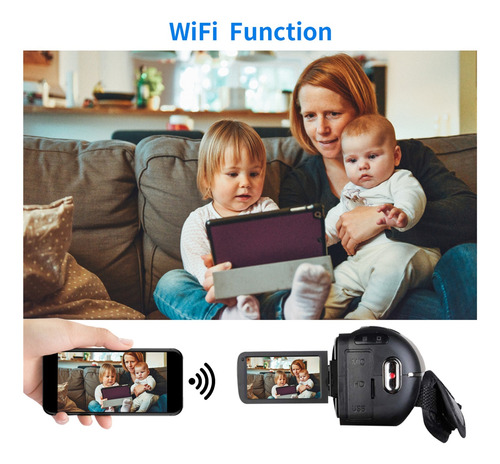 Cámara De Video Con Cámara De Grabación De Micrófono For