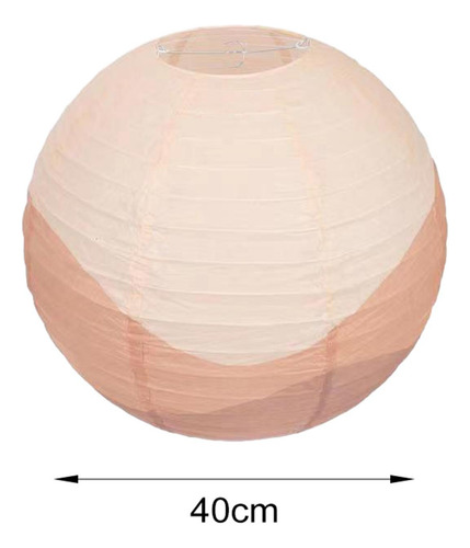 Pingente Pendurado Lâmpada Sombra Artesanal 40cm/15.75 Rosa