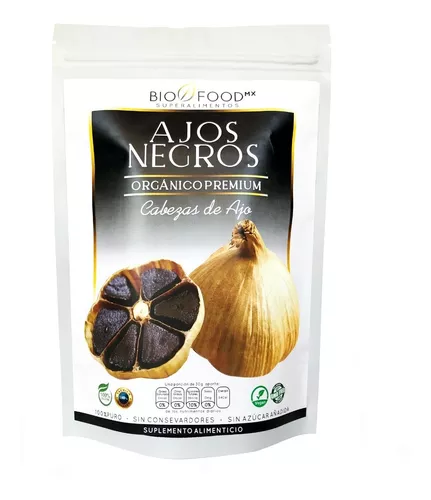 Ajo Negro Biofoodmx Organico Premium Original Gourmet 1 Kilo