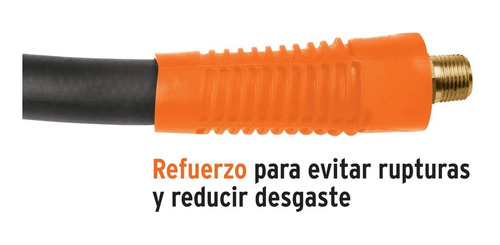 Manguera Para Compresor De Alta Presión 15 Mts 3/8 Truper